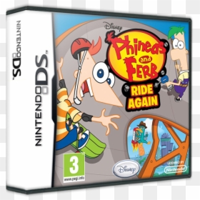 Transparent Phineas And Ferb Png - Nintendo Ds Phineas And Ferb Ride Again, Png Download - phineas and ferb png