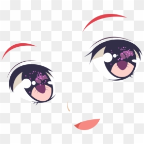Joker Clipart Eyes Mouth Tattoo - Transparent Anime Face Png, Png Download - eye tattoo png