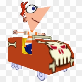 Phineas And Ferb Across The 2nd Dimension Ds 3d Models, HD Png Download - phineas and ferb png