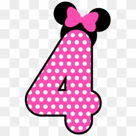 Pink Number G Minnie Mickey Mouse - Minnie Mouse Png, Transparent Png - pink minnie mouse png