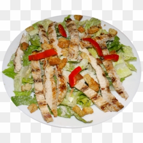 Chicken Avocado And Chickpea Wrap, HD Png Download - caesar salad png