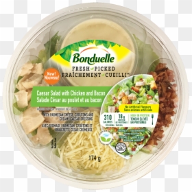 Caesar Salad With Chicken And Bacon - Bonduelle Fresh Picked Salad, HD Png Download - caesar salad png