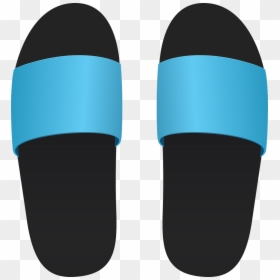 Slide Slippers Vector, HD Png Download - slippers png