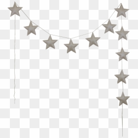 Mini Star Garland Iridescent Creme Cut Out V=1527695999 - Numero Stjerne, HD Png Download - iridescent png