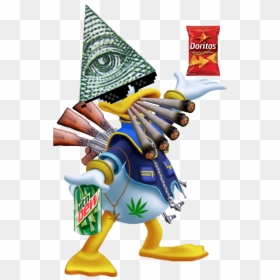 Qfsw On Twitter - Kingdom Hearts Donald Duck Png, Transparent Png - doritos chip png