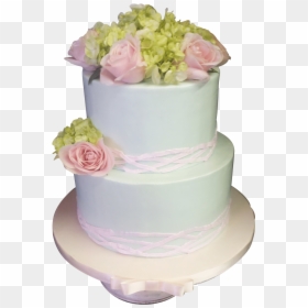 Soft Pink Wedding Cake - Wedding Cake, HD Png Download - pink cake png
