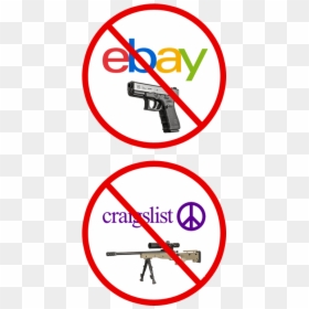 Ebay And Craigslist Sales, HD Png Download - first person gun png