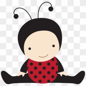 Baby Ladybug Clip Art - Baby Ladybug Clipart, HD Png Download - cute ladybug png