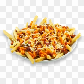 Bacon Egg Cheese Fries, HD Png Download - batata frita png