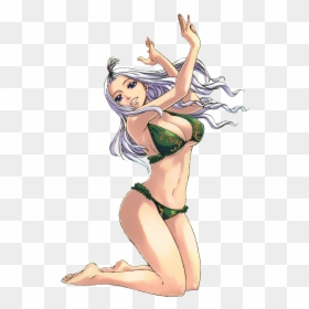 Anime Who Is The Sexiest Girl In Fairy Tail - Fairy Tail Mirajane, HD Png Download - sexy anime girl png