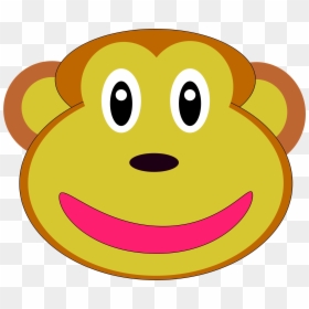 Monkey King Clip Arts - Clip Art, HD Png Download - monkey face png
