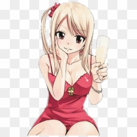 Anime - Lucy Fairy Tail Christmas, HD Png Download - sexy anime girl png