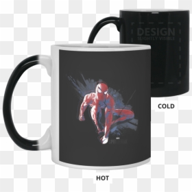 Marvel"s Spider-man Game Abstract City Swing Graphic - Mug, HD Png Download - spiderman swinging png