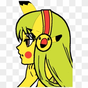 Transparent Pichu Png - Anime Girl Not Colored, Png Download - sexy anime girl png