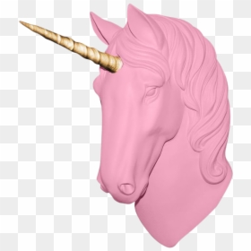 Wall Charmers The Luna - Unicorn, HD Png Download - pink unicorn png