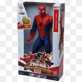 Boys Spider-man With 20 Phrases And Sound Effect Action - Spiderman, HD Png Download - spiderman swinging png