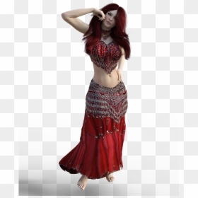 Transparent Female Model Png - Belly Dance, Png Download - belly dancer png
