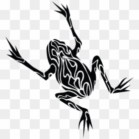 Tattoo Frog Flash Black And Gray - Frog Tattoo Png, Transparent Png - black flash png