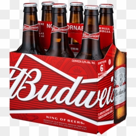 Budweiser 6pack - Six Pack Budweiser Png, Transparent Png - budweiser can png