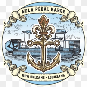 New Orleans Pedal Barge - Emblem, HD Png Download - ice cycles png