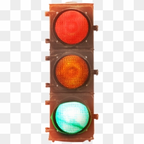 Traffic Light, HD Png Download - orange light png