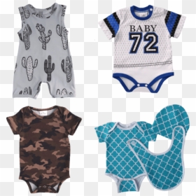 Infant Boy Summer Clothes Value Pack - Summer Clothes For Baby Package, HD Png Download - baby clothes png