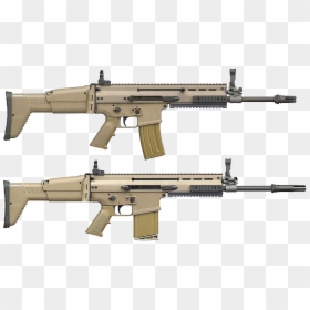 Airsoft-gun - Scar Ly Scar H, HD Png Download - fortnite gun png