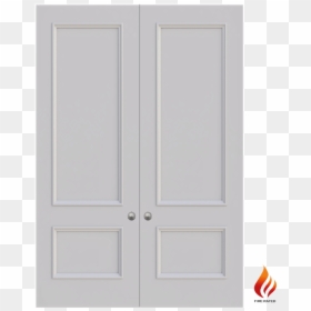 Transparent Double Door Png - Fire Rated Doors Internal, Png Download - black door png