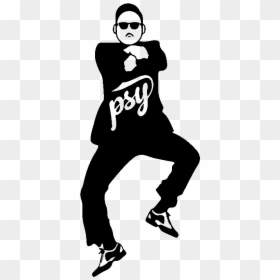 Gangnam Style Gif Dance Portable Network Graphics Decal - Gangnam Style Png Gif, Transparent Png - gangnam style png