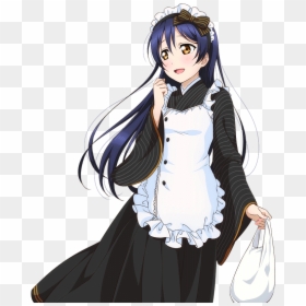 Love Live Umi Maid, HD Png Download - umi sonoda png