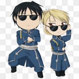 Oppan Gangnam Style By Egyptian-sands - Roy Mustang Fullmetal Alchemist Chibi, HD Png Download - gangnam style png