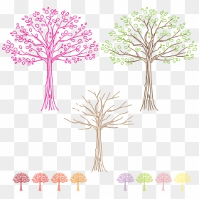 Autumn, HD Png Download - winter trees png