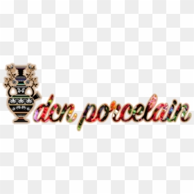 Dcn Porcelain, HD Png Download - gold scroll png