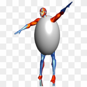 Eggman With An Egg, HD Png Download - egg carton png
