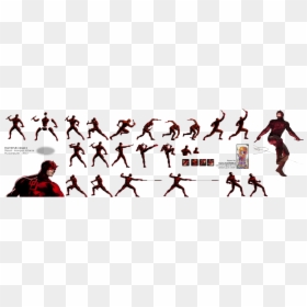 Avengers Alliance Daredevil Sprite Playstation Iron - Daredevil, HD Png Download - netflix daredevil png