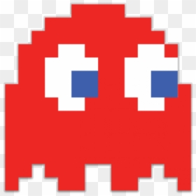 Transparent Pacman Sprite Png - Pac Man Ghost Red, Png Download - pacman fruit png