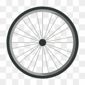 Wheel, Tire, Bicycle, Round, Bike - Bicycle Wheel Clip Art, HD Png Download - bicycle wheel png