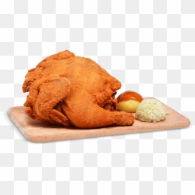 Whole Fried Chicken Png, Transparent Png - chicken tender png