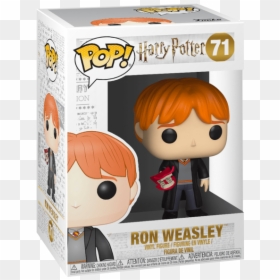 Harry Potter Pop Funko In Pjs, HD Png Download - ron weasley png
