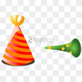 Birthday Horn Png - Birthday Blower Transparent Background, Png Download - birthday horn png