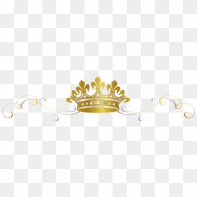Gold Crown Logo Png, Transparent Png - silver king crown png
