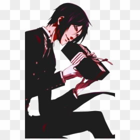 Sebastian Michaelis Render By Transparent Background - Sebastian Michaelis Inspired Outfits, HD Png Download - sebastian michaelis png