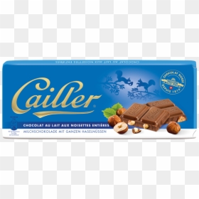 Milk Chocolate Tablet With Hazelnuts 100g - Cailler Milk Choco Hazelnut, HD Png Download - hazelnut png