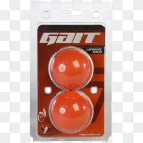 Gait Lacrosse Orange Lax Ball 2pk - Sphere, HD Png Download - lacrosse ball png