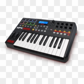 Akai Mpk225 Main - Akai Midi Keyboard Png, Transparent Png - midi keyboard png