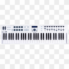 Arturia Keylab-61 White Essential Midi Keyboard - Arturia Keylab Essential 49 Review, HD Png Download - midi keyboard png