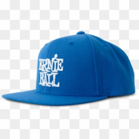 Blue With White Stacked Ernie Ball Logo Hat Thumb - Ernie Ball Hat Blue, HD Png Download - new york hat png