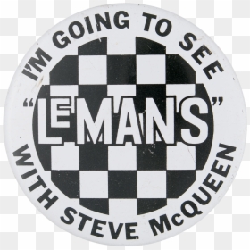 Lemans With Steve Mcqueen Entertainment Button Museum - Circle, HD Png Download - mcqueen png