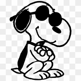 Charlie Brown And Snoopy, Snoopy Love, Joe Cool, Woodstock, - Transparent Snoopy Joe Cool, HD Png Download - charlie brown christmas png