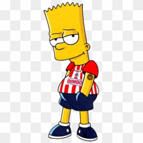 Bart Simpson Supreme Clothes, HD Png Download - supreme headband png